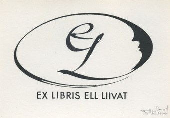 Ex libris Ell Liivat 