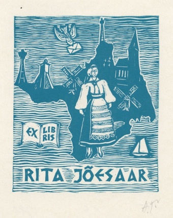Ex libris Rita Jõesaar 