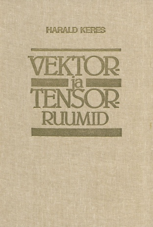 Vektor- ja tensorruumid 