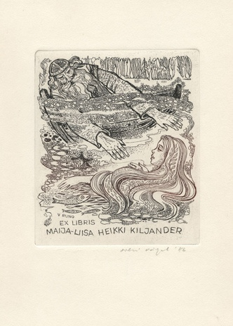 Ex libris Maija-Liisa Heikki Kiljander 