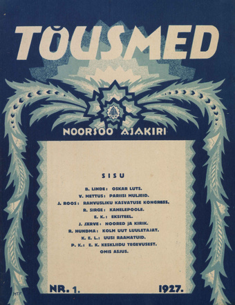 Tõusmed ; 1 1927