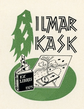 Ilmar Kask ex libris 