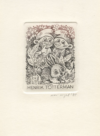 Ex libris Henrik Tötterman 