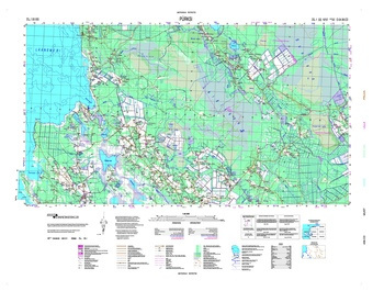 O-34-36-CD Pürksi : Eesti = Estonia 1:50 000 