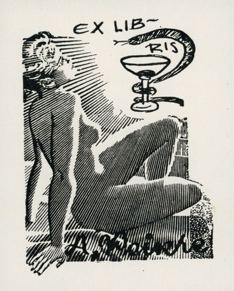 Ex libris A. Peikre 