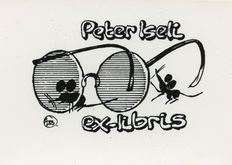 Peter Iseli ex-libris 