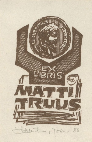 Ex libris Matti Truus 