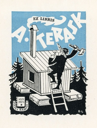 Ex libris A. Terask 