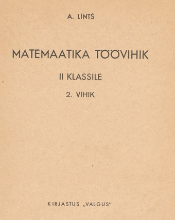 Matemaatika töövihik II klassile. 2. vihik