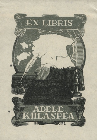 Ex libris Adele Kiilaspea 