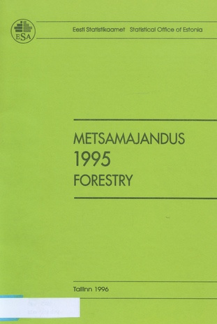 Metsamajandus = Forestry ; 2 1995