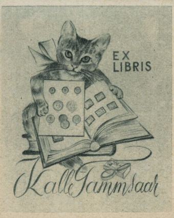 Ex libris Kalle Tammsaar 