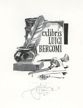Exlibris Luigi Bergomi 