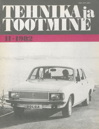 Tehnika ja Tootmine ; 11 1982-11