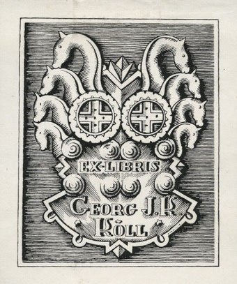 Ex-libris Georg J.K. Kõll 