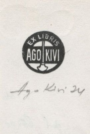 Ex libris Ago Kivi 