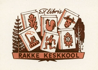 Ex libris Rakke Keskkool 