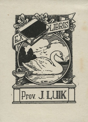 Ex libris prov. J. Luik 