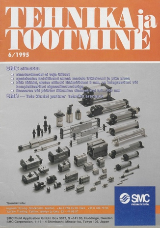 Tehnika ja Tootmine ; 6 1995-06