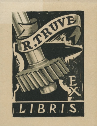 R. Truve ex libris 