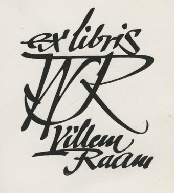 Ex libris Villem Raam 