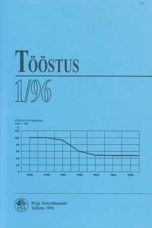 Tööstus : kvartalibülletään  = Industry kvartalibülletään ; 1 1996-07