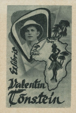 Ex libris Valentin Tõnstein 