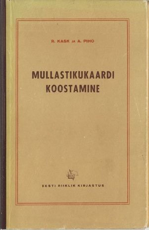 Mullastikukaardi koostamine