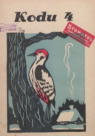 Kodu : perekondlik kirjanduse, teaduse ja kunsti ajakiri ; 4 1930-02