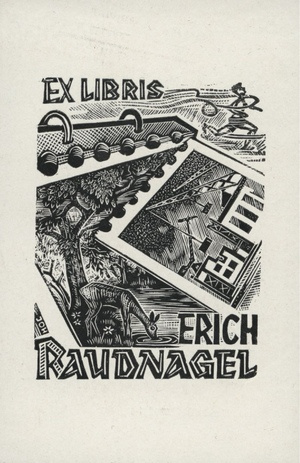 Ex libris Erich Raudnagel 