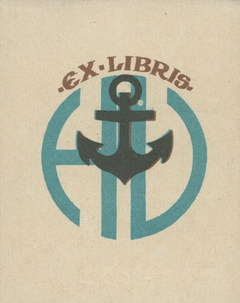 Ex libris HV