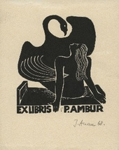 Ex libris P. Ambur 