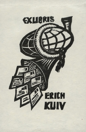 Ex libris Erich Kuiv 