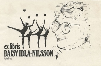Ex libris Daisy Idla-Nilsson 