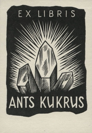 Ex libris Ants Kukrus
