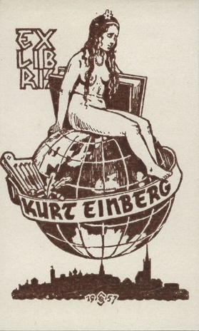 Ex libris Kurt Einberg 