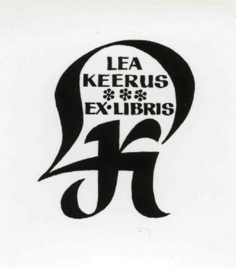 Lea Keerus ex-libris 