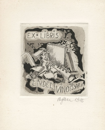 Ex libris Endel Vingissar 