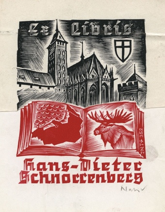 Ex libris Hans-Dieter Schnorrenberg 