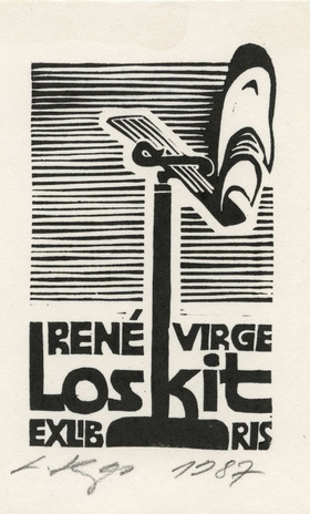 René Virge Loskit ex libris 