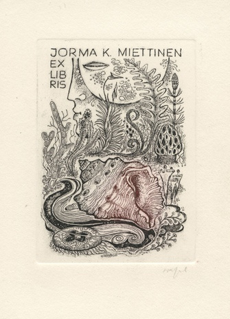 Jorma K. Miettinen ex libris 