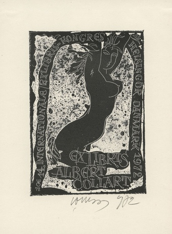 Ex libris Albert Collart 