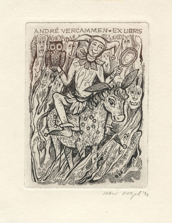 André Vercammen ex libris 