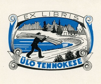 Ex libris Ülo Tennokese 