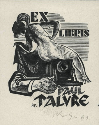 Ex libris Paul Talvre 