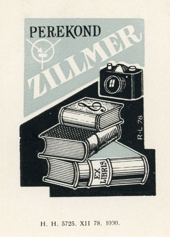 Perekond Zillmer ex libris 