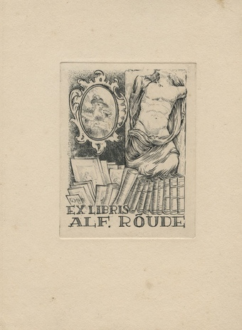 Ex libris Alf. Rõude 