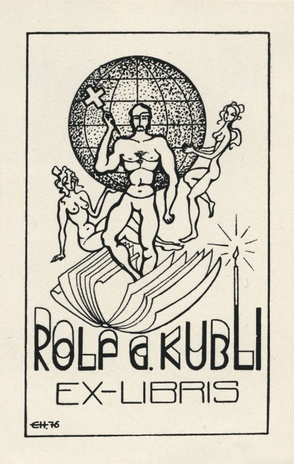 Rolf G. Kubli ex-libris 