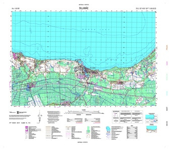 O-35-20-CD Sillamäe : Eesti = Estonia 1:50 000 