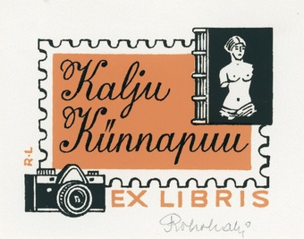 Kalju Künnapuu ex libris 